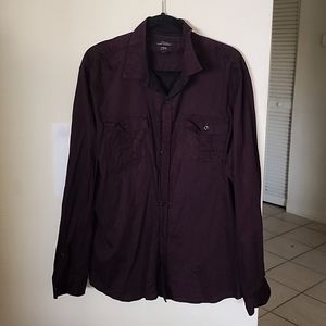 Marc Anthony Burgundy button up